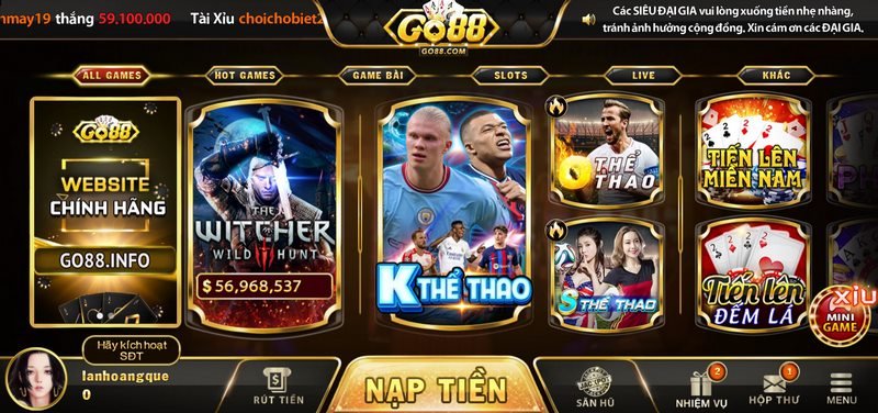 Đăng nhập Go88: Cổng game đổi thưởng đỉnh cao Châu Á 5 Đăng nhập Go88 tham gia game đổi thưởng hấp dẫn tại cổng game
