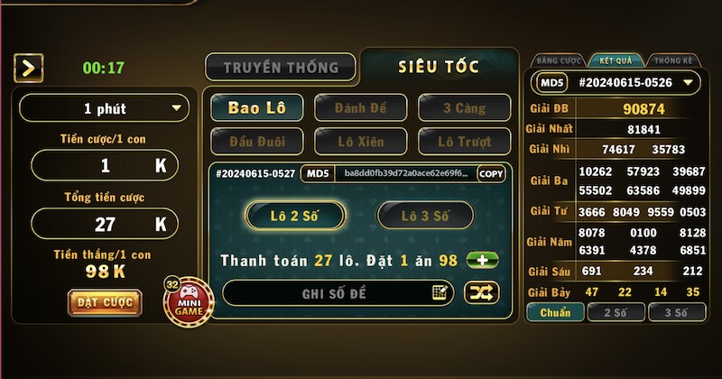 Lô đề siêu tốc Go88: Hình thức đánh đề mới mẻ nên chơi thử 2 Nhiều hình thức thú vị để người chơi lựa chọn