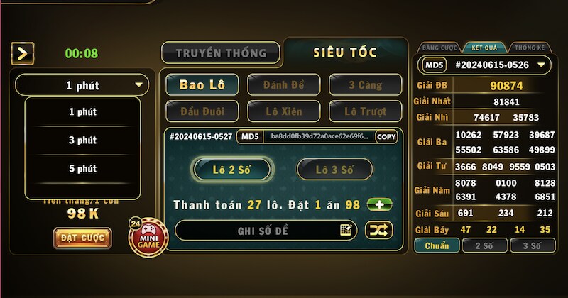 Lô đề siêu tốc Go88: Hình thức đánh đề mới mẻ nên chơi thử 3 Cách hình thức chơi lô đề siêu tốc Go88 được yêu thích